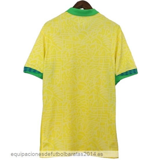 Nuevo Tailandia 1ª Camiseta Brasil 2024 Amarillo Baratas